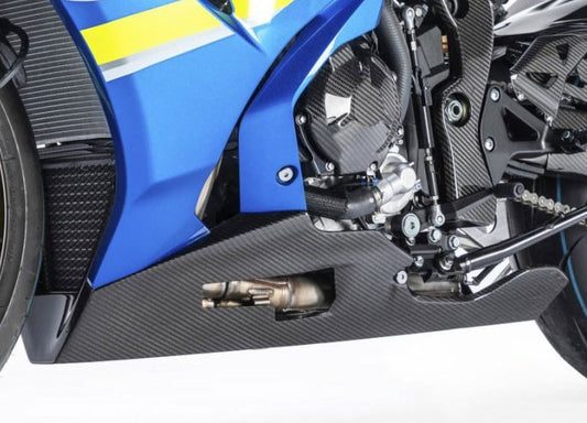 AISKA Suzuki GSXR1000 2017+ Carbon Fiber Belly Pan
