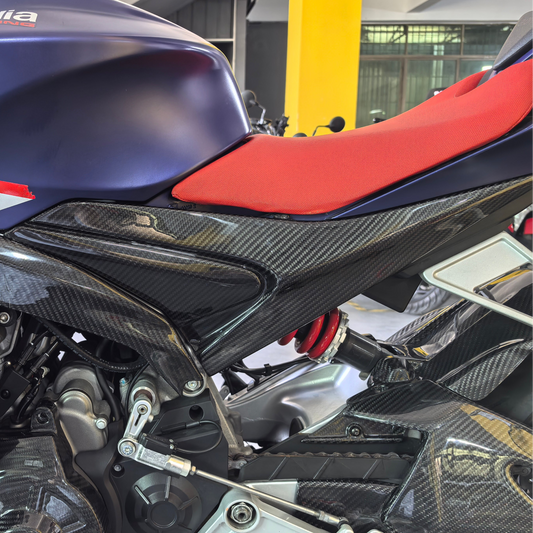 AISKA Aprilia RS660 2021-2025 Carbon Fiber Seat Lower Side Panel