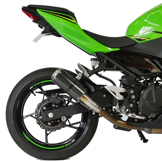 AISKA 100% 3K Dry Carbon Fiber Motorcycle Accessories Rear Seat Side Fairing Cowl Panel for Kawasaki Ninja 400 2018-2024