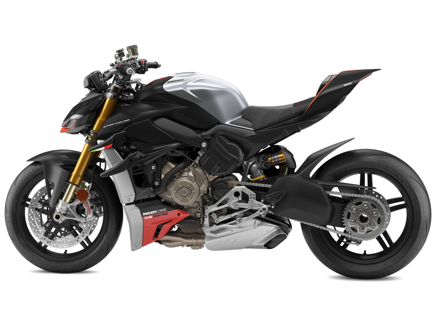 DUCATI STREETFIGHTER V4 V4S 2025+ CARBON FIBER FAIRING PARTS