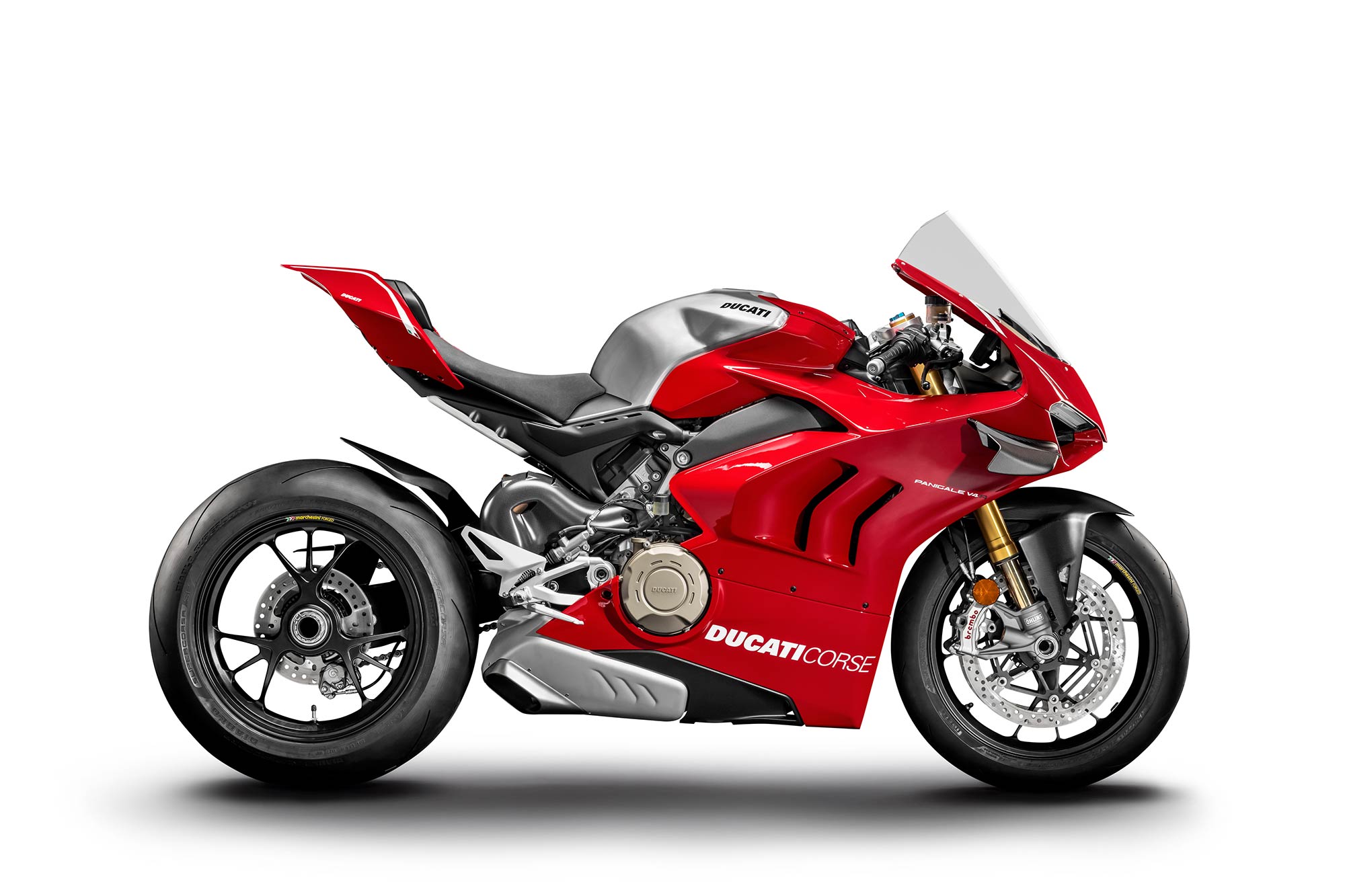 PANIGALE V4S 2018年式 左右サイドカウルセット DUCATI PANIGALE V4 V4S V4R 2018-2021 CARBON FIBER FAIRING PARTS