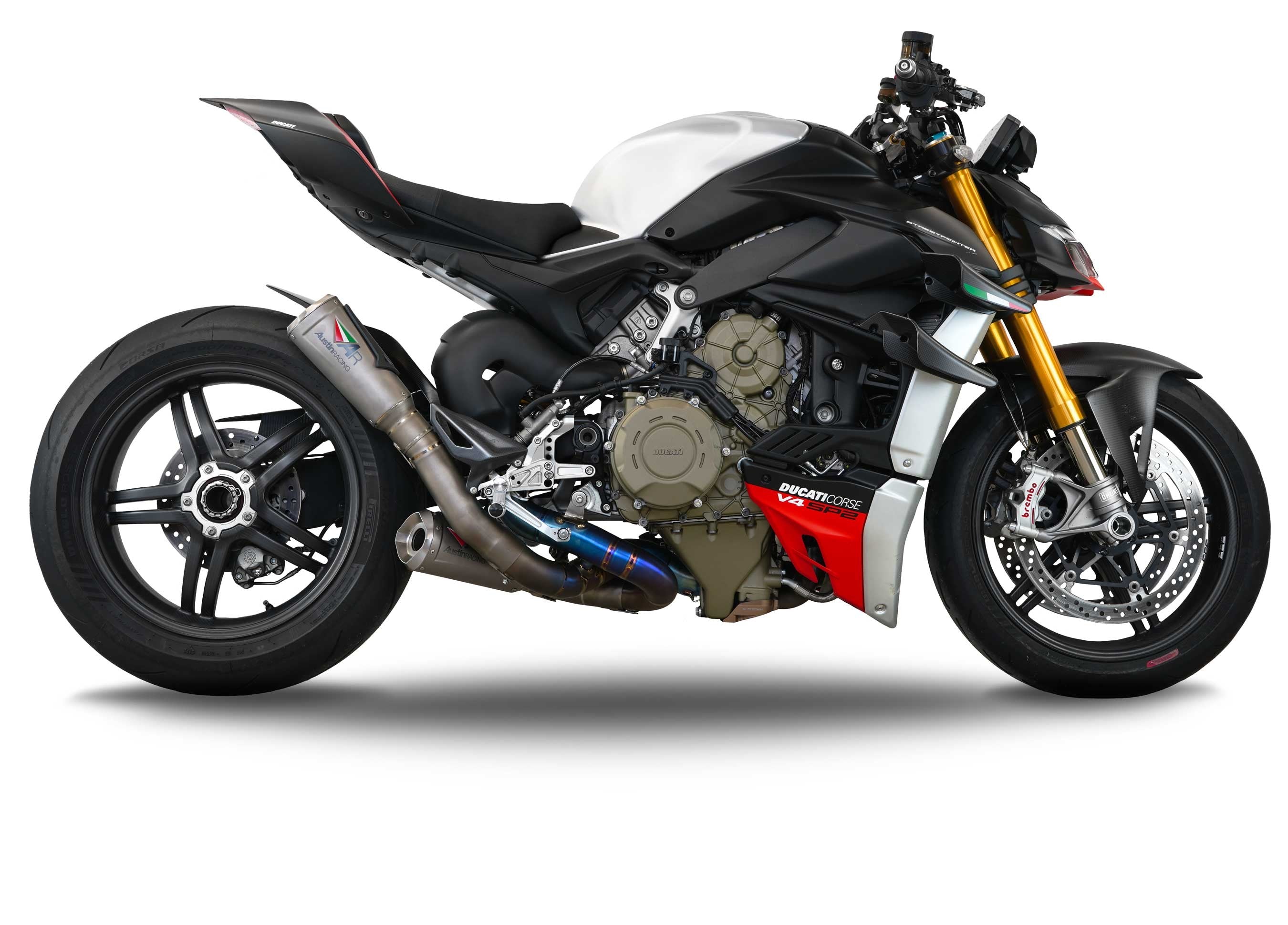 DUCATI STREETFIGHTER V4 V4S 2020-2024 CARBON FIBER FAIRING PARTS