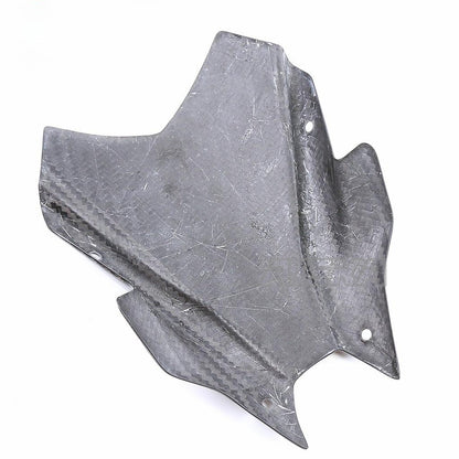 AISKA 100% 3K Carbon Fiber Motorcycle Front Air Deflectors Windshield Windscreen for Yamaha MT09 FZ09 2021-2023