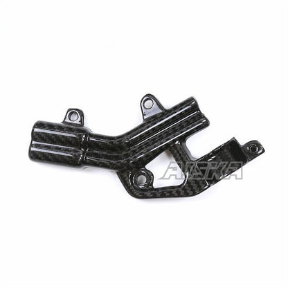 AISKA 100% Dry Carbon Fiber Motorcycle Accessories Bracket Protective Cover for Ducati Streetfighter V4 V4S 2020-2022