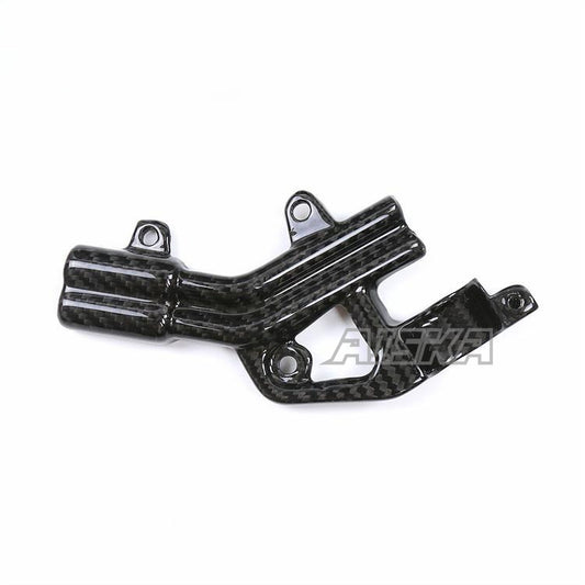 AISKA 100% Dry Carbon Fiber Motorcycle Accessories Bracket Protective Cover for Ducati Streetfighter V4 V4S 2020-2022