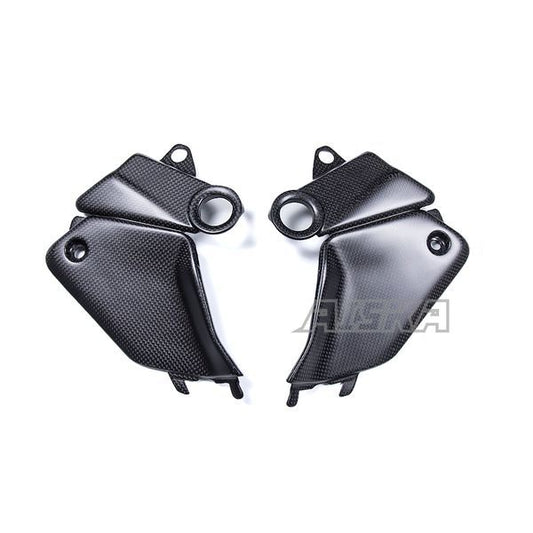 AISKA 100% 3K Full Dry Carbon Fiber Motorcycle Fuel Tank Side Panel Cover Fairing for Ducati Panigale V4 V4S 2025