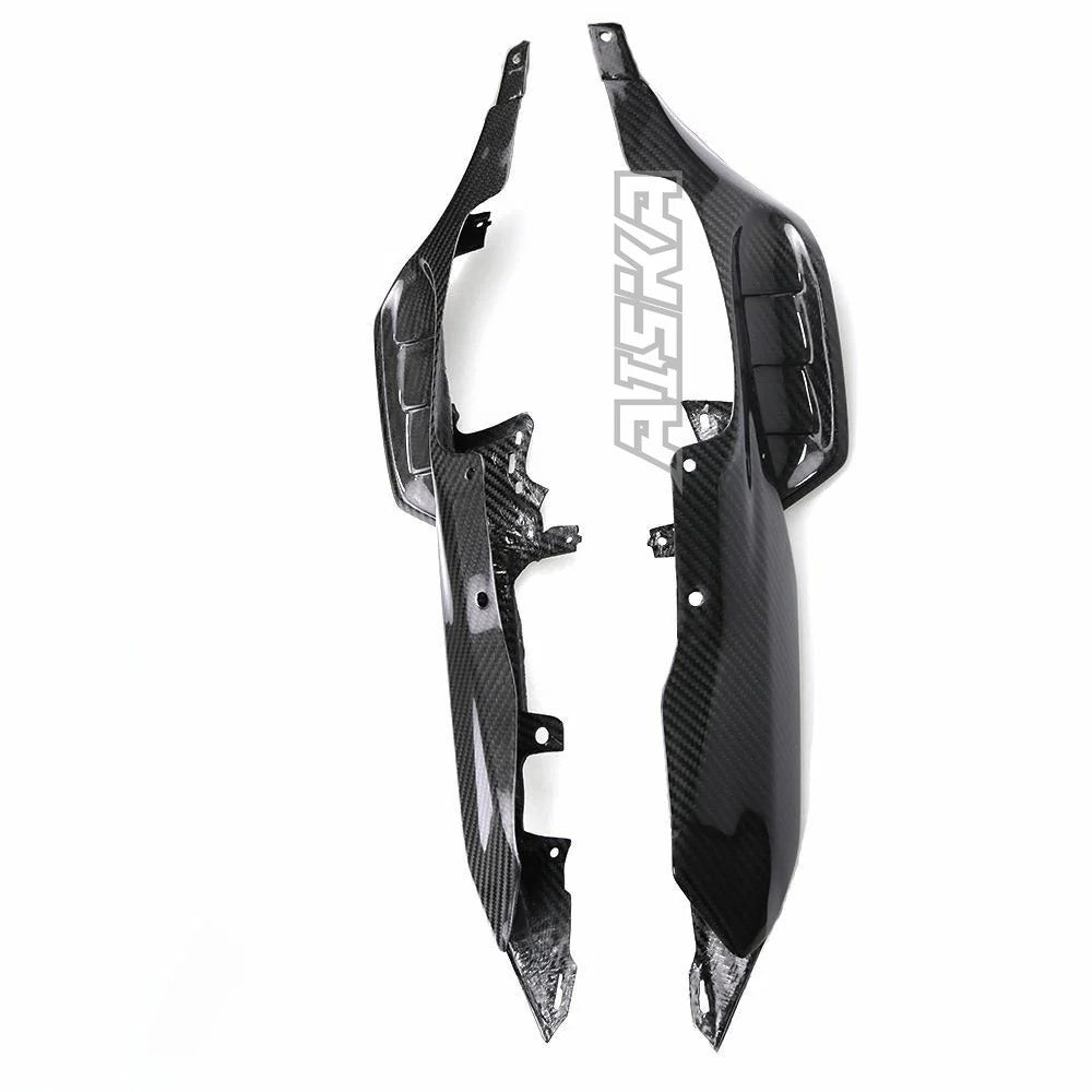 AISKA 100% Dry Carbon Fiber Motorcycle Fairings Accessories Rear Under Tail Seat Side Panels for Yamaha MT07 MT-07 2014-2017