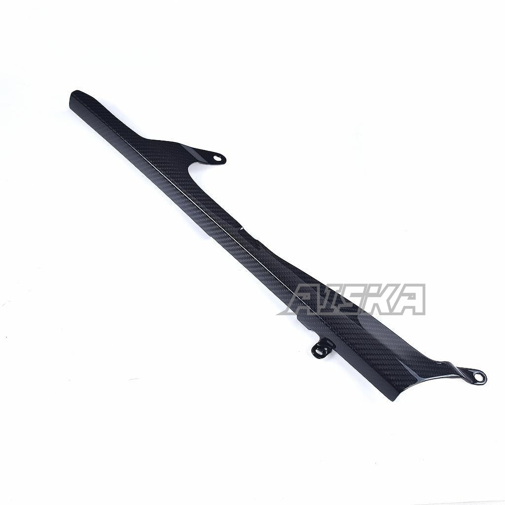 AISKA R6 Carbon Fiber Chain Guard Cover Motorcycle Rear Chain Guard Mud Cover Panel Fairing Cowl for Yamaha R6 2017-2024 2023