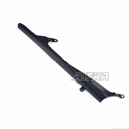 AISKA R6 Carbon Fiber Chain Guard Cover Motorcycle Rear Chain Guard Mud Cover Panel Fairing Cowl for Yamaha R6 2017-2024 2023