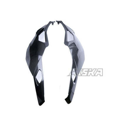 AISKA 3K Dry Carbon Fiber Motorcycle Front Side Panel Turn Light Cover Fairing for Kawasaki Ninja ZX-25R 2020-2024