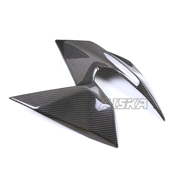 AISKA Full 3K Dry Carbon Fiber Motorcycle Fairing Right Side Panel Cover Front Upper Guard for Kawasaki Z H2 2021-2024 2021-2024