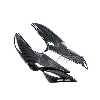 AISKA 3K Dry Carbon Fiber Motorcycle Fuel Tank Side Panels Cover Fairing Kits Cover Protector for Kawasaki Z900RS 2018-2024