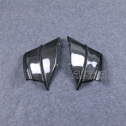 AISKA Motorcycle 3K Dry Carbon Fiber Front Wing Spoiler Cover Side Fixed Wing Fairing Winglet for Honda CBR650R 2019-2024 2023