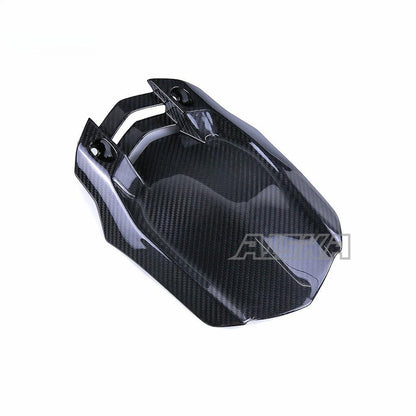 AISKA 3K Dry Carbon Fiber Motorcycle Rear Wheel Fender Hugger Mudguard for Yamaha MT10 FZ10 2016-2024