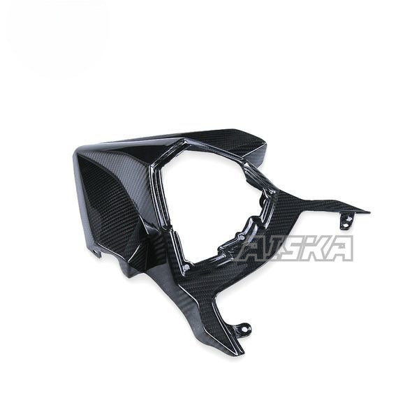 AISKA Full 3K Dry Carbon Fiber Motorcycle Rear Upper Tail Seat Cover Fairing for Kawasaki Ninja H2 H2R 2015-2024