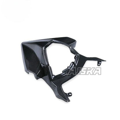 AISKA Full 3K Dry Carbon Fiber Motorcycle Rear Upper Tail Seat Cover Fairing for Kawasaki Ninja H2 H2R 2015-2024