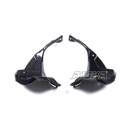 AISKA 3K Dry Carbon Fiber Motorcycle Dashboard Side Pane Fairings Custom Fit for Kawasaki Ninja ZX-6R 2024+