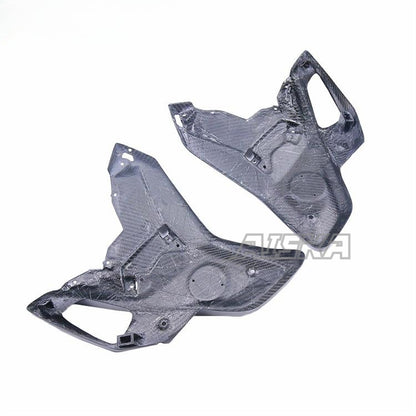 AISKA 100% 3K Full Dry Carbon Fiber Motorcycle Tank Lower Side Panels Fairing Kit for BMW R1200GS 2020+