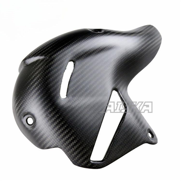 AISKA 3K 3*3 Carbon Fiber Motorcycle Modified Thermal Shield protection Cover for  Ducati Panigale  V4 V4S V4R 2018-2024