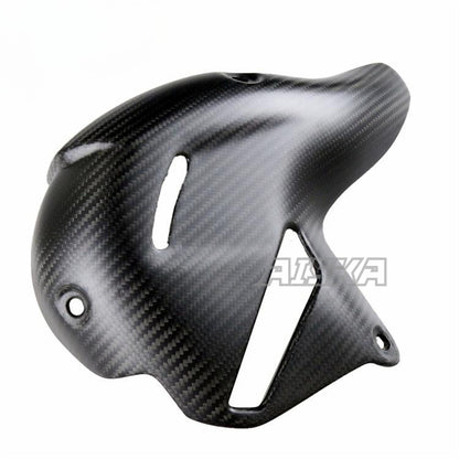 AISKA 3K 3*3 Carbon Fiber Motorcycle Modified Thermal Shield protection Cover for  Ducati Panigale  V4 V4S V4R 2018-2024
