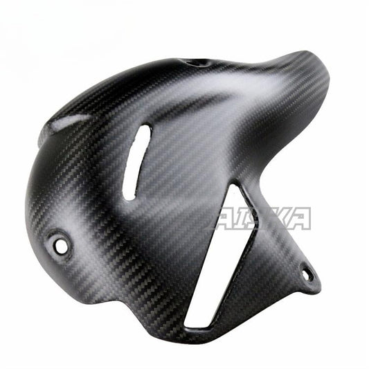 AISKA 3K 3*3 Carbon Fiber Motorcycle Modified Thermal Shield protection Cover for  Ducati Panigale  V4 V4S V4R 2018-2024