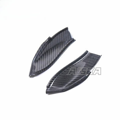 AISKA Twill Weave 3K 3*3 Carbon Fiber Motorcycle Accessories Side Panel Intake Cover for Aprilia RSV4  2021+