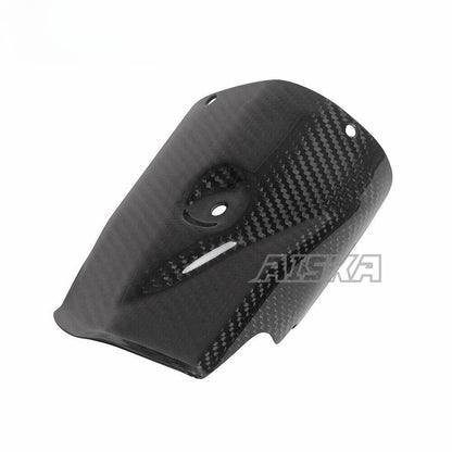 AISKA R6 Carbon Fiber Exhaust Pipe Cover Motorcycle Carbon Fibre Muffler Pipe Heat Shield Guard Cover for Yamaha R6 2017-2024