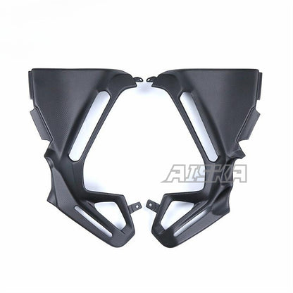 AISKA 100% Dry Carbon Fiber Parts Motorcycle  Side of Fuel tank Cap for DUCATI Multistrada V4 1100 2021+