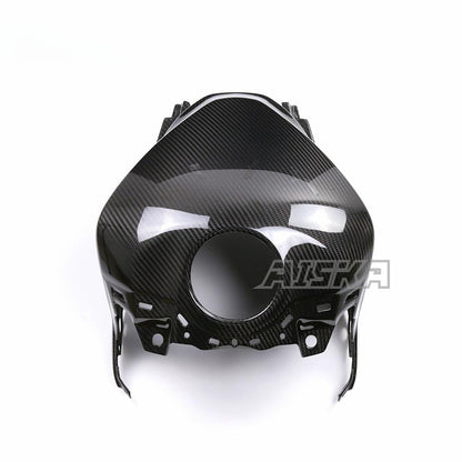 AISKA Carbon Fiber R3 Fuel Tank Cover Motorcycle Accessories Full Carbon Fiber Tank Guard Fairing for Yamaha R3 2022 2023 2024