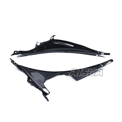 AISKA Real Prepreg Dry Carbon Fiber Radiator Shrouds Covers for Suzuki GSXR 1000 GSXR1000R GSXR1000RR 2017-2025
