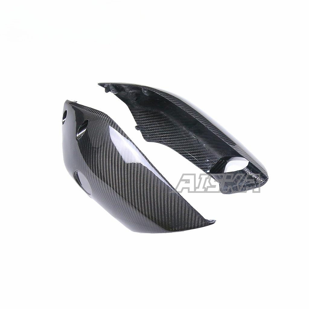AISKA Motorcycle Body System Fairings Dry Carbon Fiber Motorcycle Front Air Intake Cover for Yamaha MT10 2022 2023 2024