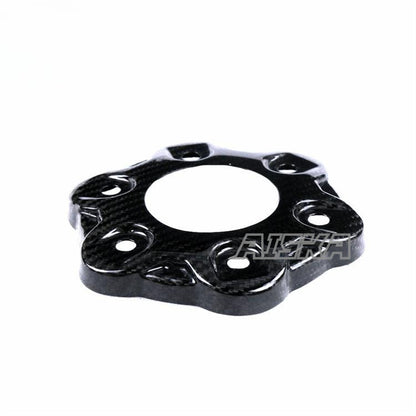 AISKA Panigale V4 Gear Protective Cover 3K 3*3 Carbon Fiber Motorcycle Modified Gear Cover for Ducati Panigale V4 V4S V4R 2018-2024