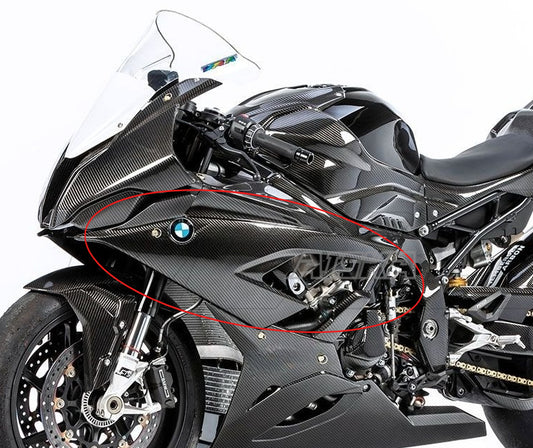 AISKA M1000RR 3K Pure Dry Carbon Fiber Motorcycle Fairings Left Right Side Panels for BMW M1000RR 2023-2024