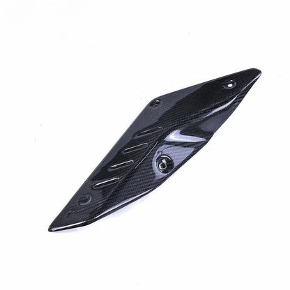 AISKA Dry Carbon Fiber Other Motorcycle Body System Fairings Exhaust Pipe Heat Shield Guard Cover for Yamaha MT10 FZ10 2016-2021