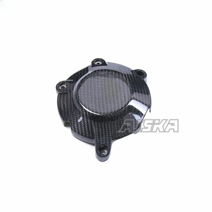 AISKA 3K 3*3 Carbon Fiber Motorcycle Accessories Engine Cover for Aprilia RSV4 Tuono V4 2021+