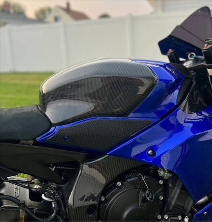 AISKA R6 Carbon Fiber Full Tank Cover Accessories Motorcycle Carbon Full Tank Cover Fairing Kits for Yamaha R6 2017-2024 2023