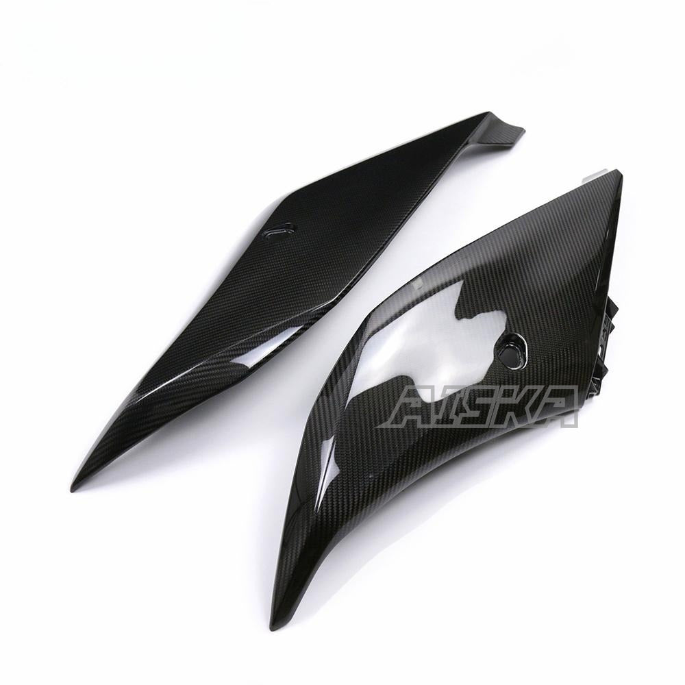 AISKA R3 Motorcycle Carbon Fiber Side Panels Modified Accessories Front Tank Side Fairing for Yamaha R3 2022 2023 2024