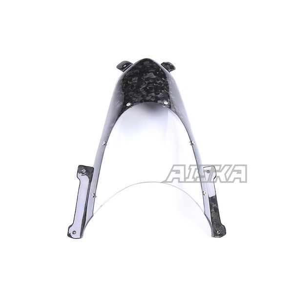 AISKA Panigale V4 Front Fairing Motorcycle Carbon Fiber Windshield Windscreen for Ducati Panigale V4 V4S V4R 2018-2021