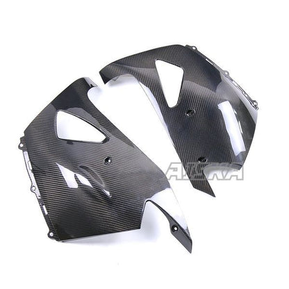 AISKA 3K Dry Carbon Fiber Motorcycle Lower Bottom Oil Belly Pan Fairing for Kawasaki Ninja ZX-14R ZZR1400 2013 2014 2015
