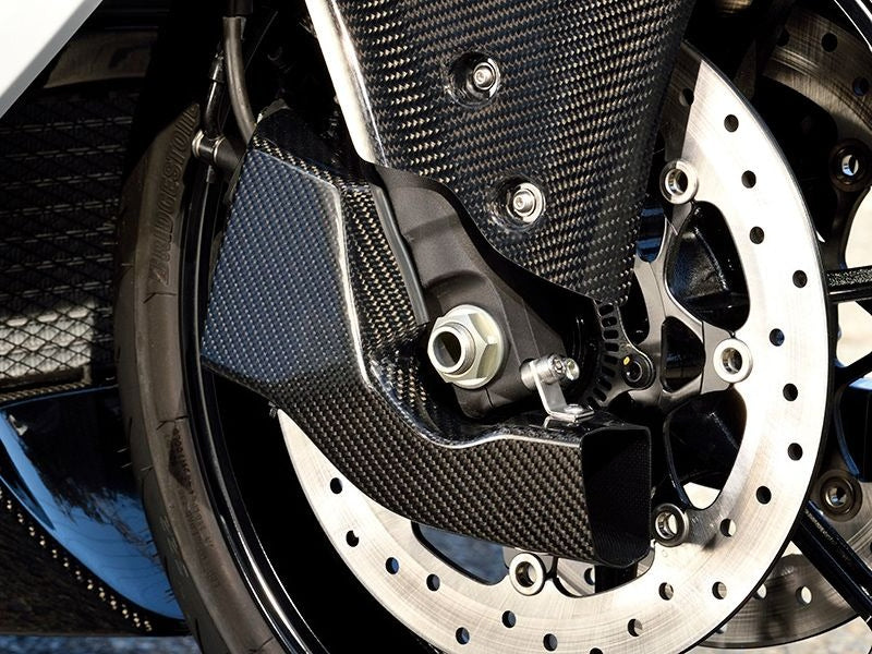 AISKA New 100% 3K Full Dry Carbon Fiber Motorcycle Brake Caliper Cooler Air Duct for Ducati Panigale V4 V4S 2018-2025