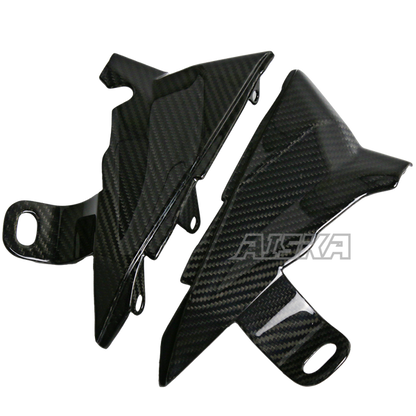 AISKA Triumph Street Triple 765 RS 2017-2021 Carbon Fiber Water tank guard plate