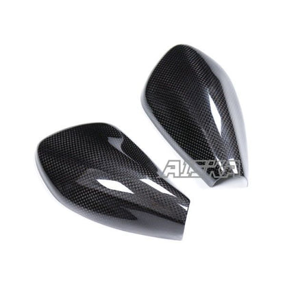 AISKA 100% 3K Dry Carbon Fiber Motorcycle Mirror Covers for Yamaha MT09 FZ09 2024-2025