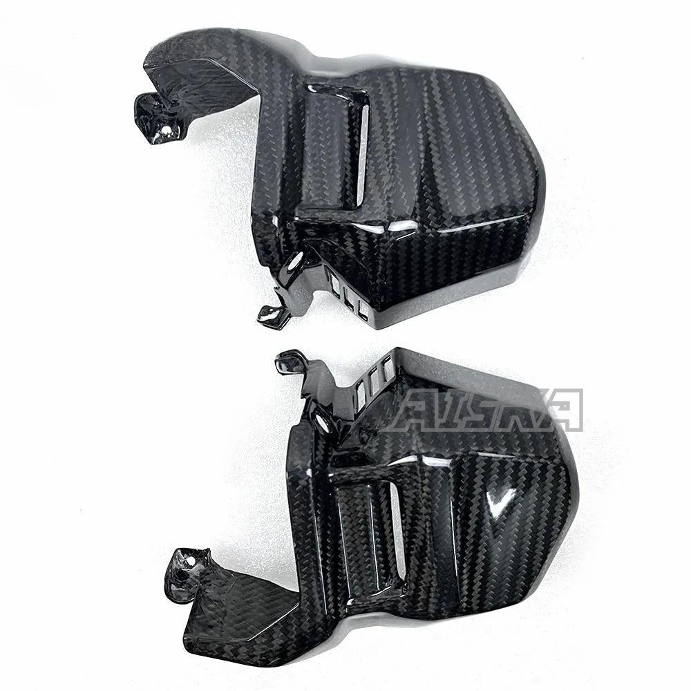 AISKA Motorcycle 3K Dry Carbon Fiber Engine Cover Clutch Cover Small Frame Cover Side Panels for Honda CB650R CBR650R 2019+