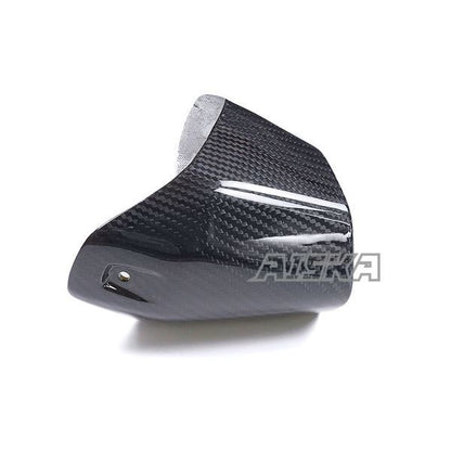 AISKA R1300GS Carbon Parts Real Dry Carbon Fiber Motorcycle Rear Silencer Exhaust Pipe Protector Cover for BMW R1300GS 2023 2024