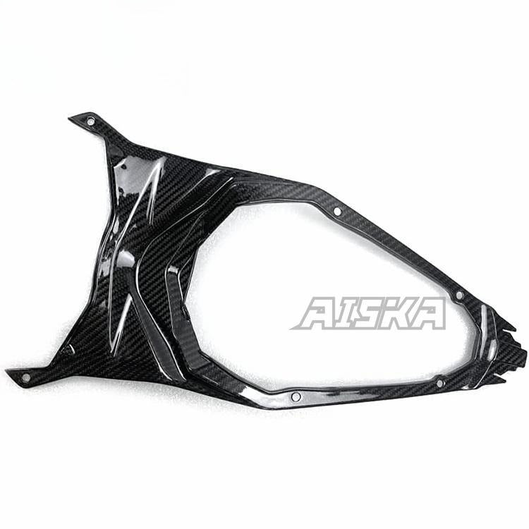 AISKA 3K Dry Carbon Fiber Motorcycle Rear Upper Tail Seat Cover Fairing for Kawasaki Ninja ZX-4R ZX-4RR ZX25R 2020-2024