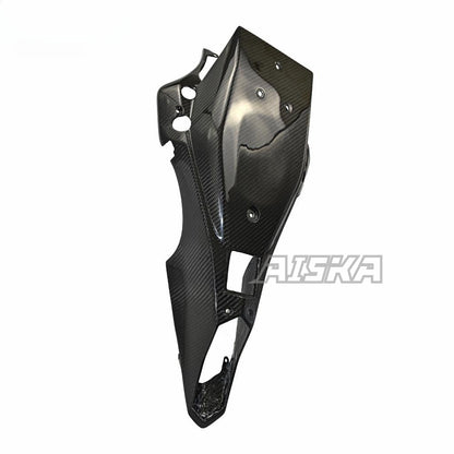 AISKA R6 Carbon Fiber Rear Seat Panel Motorcycle Tail Rear Seat Lower Panel Fairing for Yamaha R6 2017-2024 2022 2023