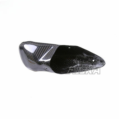 AISKA 100% 3K Pure Carbon Fiber Motorcycle Heat Shield Guard Exhaust Pipe Cover for Yamaha MT09 FZ09 2014-2016