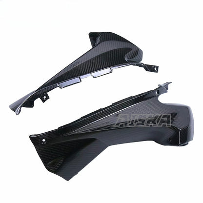 AISKA 3K 3*3 Carbon Fiber Motorcycle Accessories Dash Side Panels for Aprilia RSV4 2009-2020
