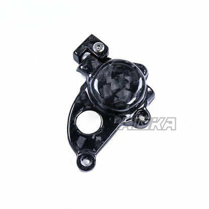 AISKA 100% 3K Carbon Fiber Motorcycle Carbon Fiber Engine Cover Protector Case Cap for BMW S1000RR 2019-2022