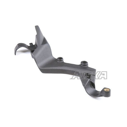 AISKA For Carbon Fiber  Motorcycle Accessories Ducati Streetfighter V2 Brake Fluid Reservoir Plate